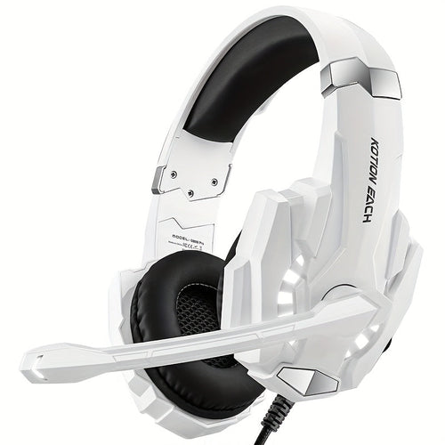 Gaming Headset with Mic LED for PS4 PS5 Xbox