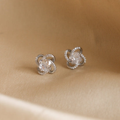 Zircon Floral Studds