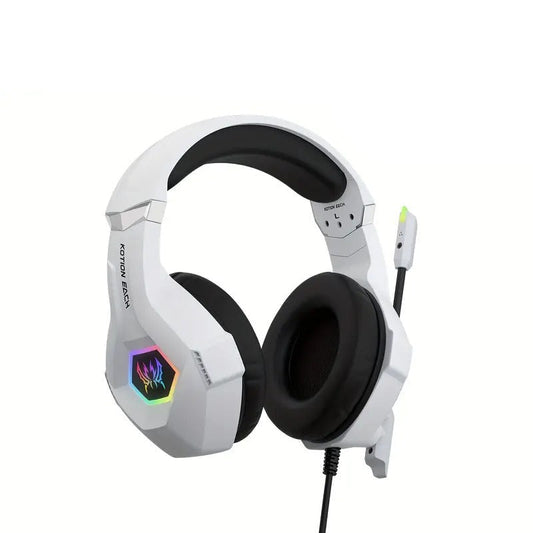 Wired Gaming Headset with RGB Lighting & Mic